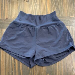 HALARA Navy Blue Athletic Shorts